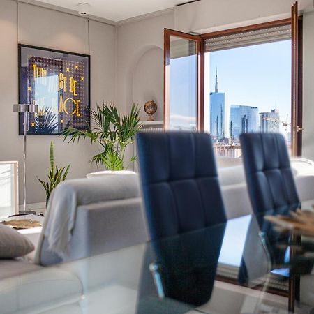 Stelvio Rooftop - Penthouse Skyline With Terrace And Jacuzzi Milan Exterior photo